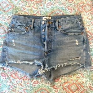 AGOLDE barely worn jean shorts